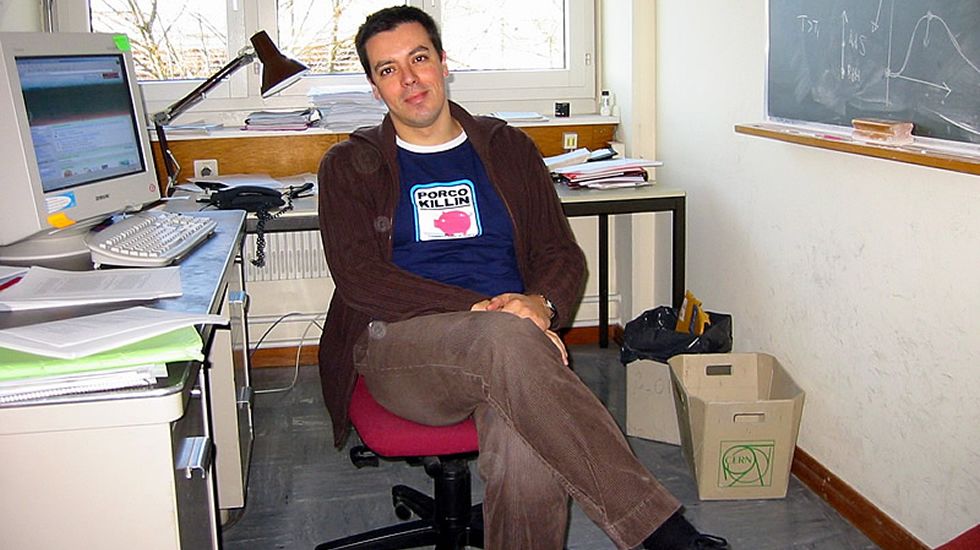 Martin Sheen, durante una visita a Santiago.