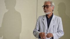 El cineasta japonés Hayao Miyazaki, de 82 años, en una imagen de archivo.