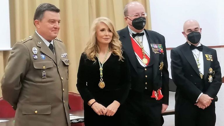 María Fidalgo en el discurso inaugural del curso de la Academia Andaluza de Historia