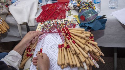 Demostración de palilleiras