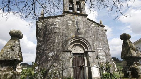 Iglesia de Santa Mara de Taboada dos Freires, en el municipio de Taboada