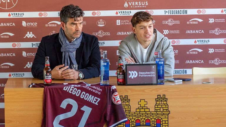 Diego Gómez: «Tenía claro desde el primer momento que quería venir al Pontevedra»
