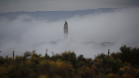 Niebla en A Coruña