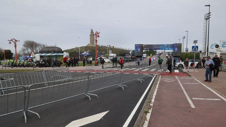 Un atropello empaña el inicio de O Gran Camiño en A Coruña