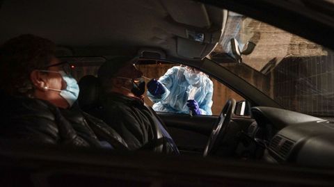 Cada día se hacen en Ourense cientos de pruebas para detectar posibles casos de coronavirus