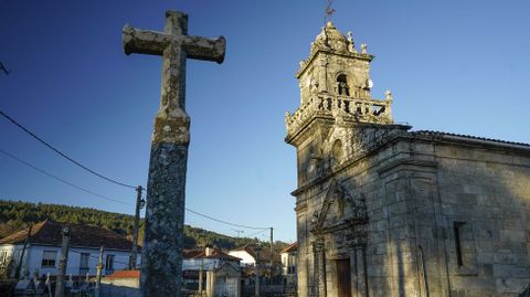 Iglesia de San Lourenzo de Fustáns, en Gomesende 