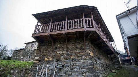Arquitectura tradicional en la aldea de Xestoso