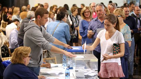 Votaciones en Vigo