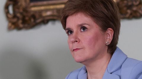 First Minister of Scotland Nicola Sturgeon.