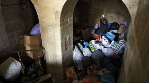 MARZO. La provincia se une a la solidaridad con los refugiados donando ropa y otros artculos