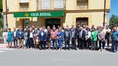 La inauguracin de la nueva oficina de Caja Rural en Somiedo