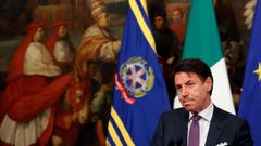 Conte lanz el ultimatum en una rueda de prensa en la sede del Gobierno en Roma.