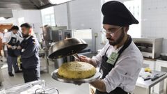 I Concurso de tortilla española en la Escuela de Hostelería de la ESENGRA