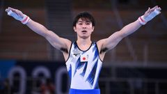 Uchimura, en los Juegos Olmpicos de Tokio