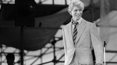 Imagen de un concierto de David Bowie en 1983.