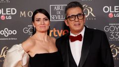 Los presentadores de los Premios Goya 2019, la actriz Silvia Abril y el humorista Andreu Buenafuente