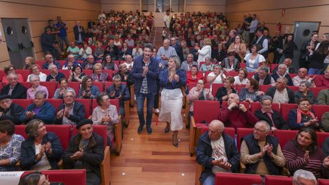 Mitin de cierre de campaña del PSOE de Vimianzo