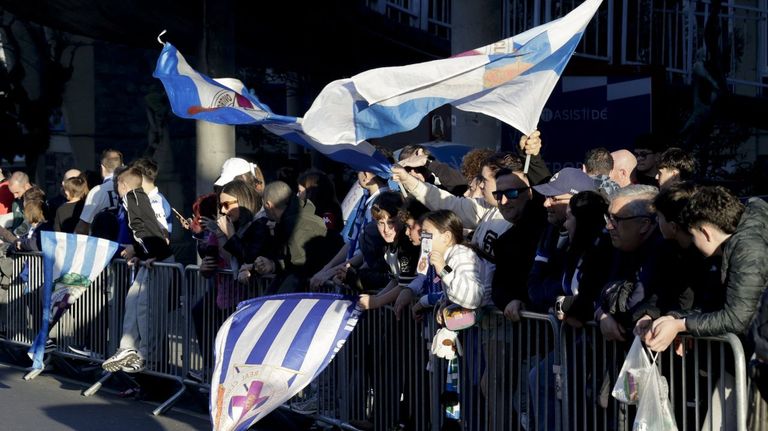 La hinchada recibirá el autobús del Deportivo, que llegará desde el paseo marítimo