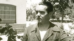 Detalle dun dos retratos que Blanco Amor lle fixo a Garca Lorca en 1935