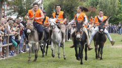 Una carrera de burros, en una imagen de archivo