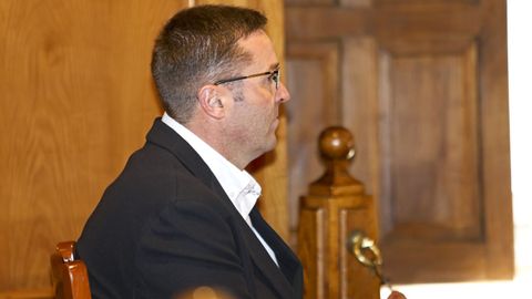 Jos Carlos Eirn, en el primer da del juicio que se est celebrando esta semana en la Audiencia Provincial de Pontevedra