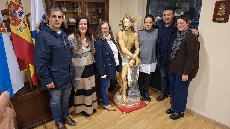 La Semana Santa incorpora una nueva imagen: la de Jesús atado a la columna