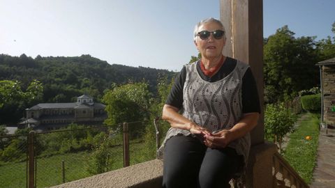 Marisa Gómez busca que se consiga fijar población en el pueblo más allá del Camino por eso ayuda a quien puede a instalarse en el pueblo
