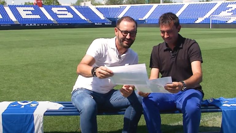 Bordalás y Asier Garitano