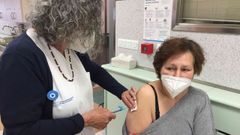 El Hospital Pblico da Maria sigue vacunando frente al covid-19