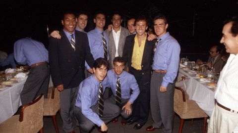 Fiesta en la sala Scala de Río de Janeiro.