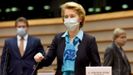 La presidenta del Parlamento Europeo, Ursula von der Leyen, el pasado 13 de mayo