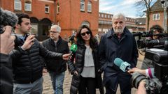 La mujer de Puigdemont acudi ayer a la prisin de Neumnster para visitar a su marido