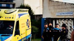 Muere un adolescente en Ourense al caer un muro del vestuario de su instituto