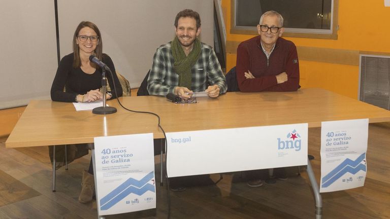 El BNG destacó su compromiso de 40 años con Carballo