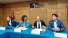 Ángeles Vázquez se reunió este miércoles por la mañana en Lugo con empresarios de la CEL