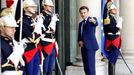 El presidente francés, Emmanuel Macron, este viernes en el Elíseo
