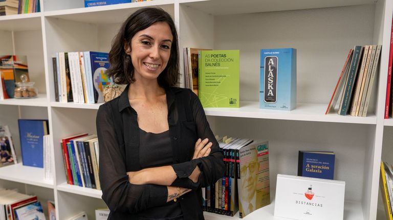 Tamara Andrés, primeira muller responsable de Edicións de Galaxia
