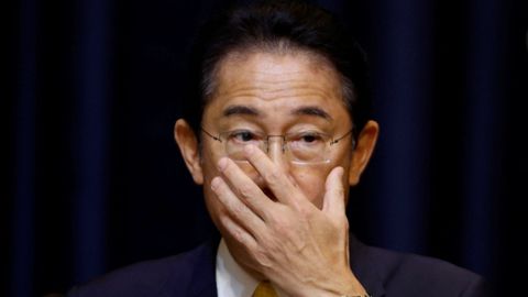 El primer ministro de Japón Fumio Kishida