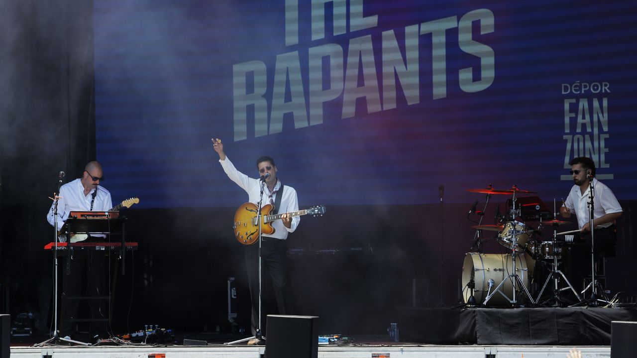 The Rapants act&uacute;an en el San Xo&aacute;n de Sarria