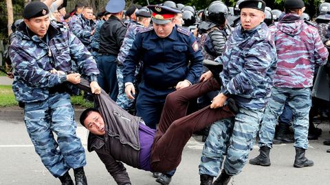 Unas 500 personas fueron detenidas durante la celebracin de las presidenciales