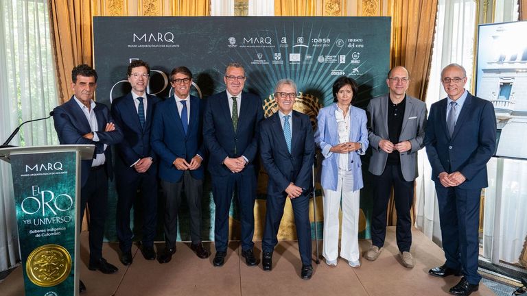 Piezas colombianas de oro brillarán en el Gaiás en el verano 2017