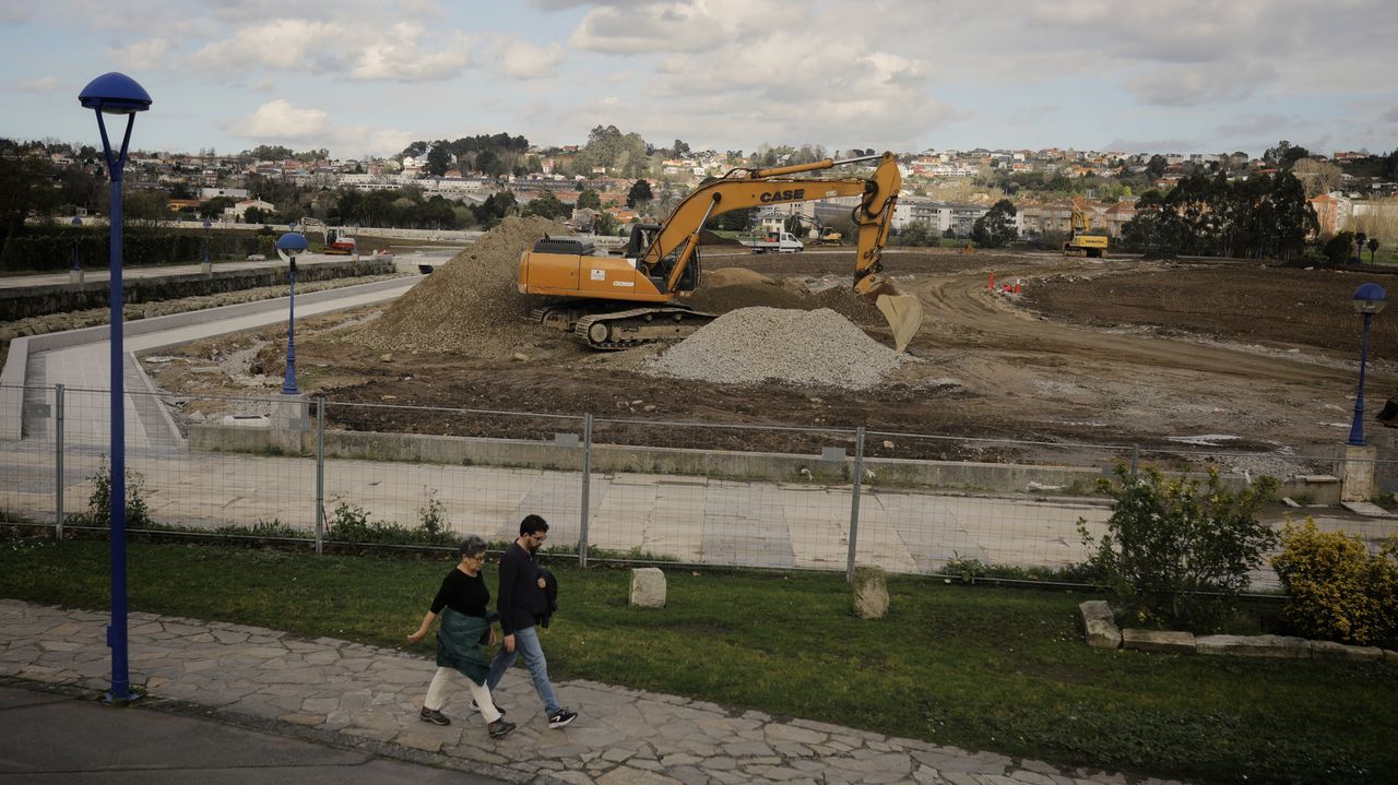 La ampliación del paseo de O Burgo será para eventos