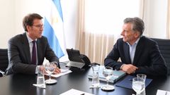 Feijoo fue recibido por el presidente argentino, Mauricio Macri