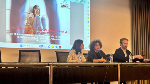Presentaci�n del estudio de la Fundaci�n Anar sobre violencia contra la infancia.