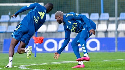 Kwasi Sibo y Eric Bailly, en El Requex�n