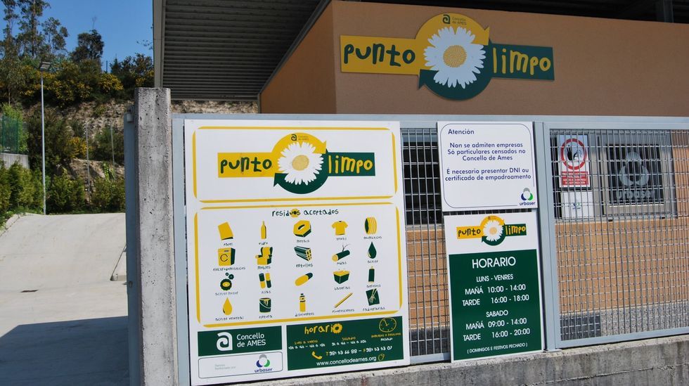 El punto limpio de Ames se sit�a en el parque empresarial Novo Milladoiro