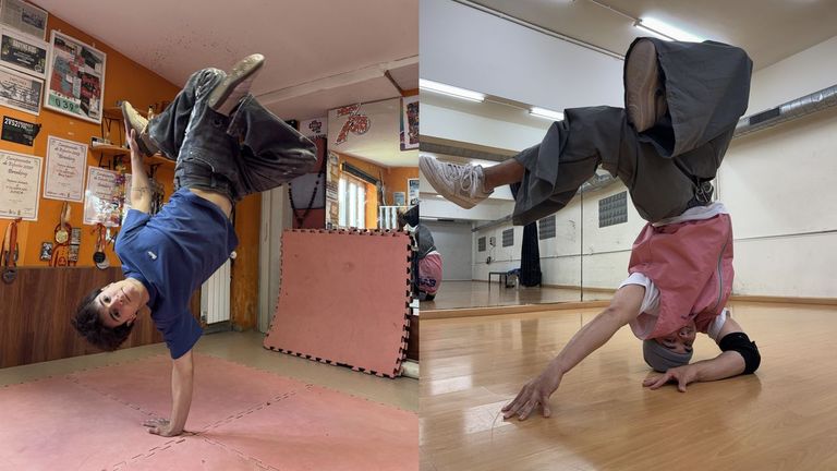 Dos gallegos en el Mundial de breaking: «No somos tirados, no unos drogadictos»