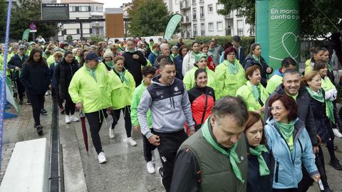 Andaina solidaria contra el cancer en Boiro 2022