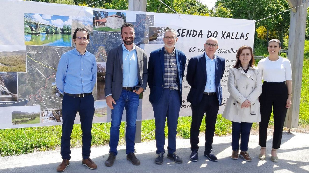 Imgenes de la primera jornada de la Mostra dos Vios de Pantn.La ruta del Xallas se present en O Fieiro.