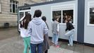 Así son las aulas móviles para alumnos de bachillerato del IES Valle Inclán de Pontevedra